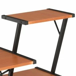 Desk With Shelf Black And Brown 116x50x93 Cm 10 Desk With Shelf Black And Brown 116x50x93 Cm -NEWTRAL Sales Shop Desk with Shelf Black and Brown 116x50x93 cm 428282 4
