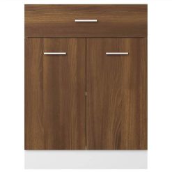 Drawer Bottom Cabinet Brown Oak 60x46x81.5 Cm Engineered Wood 4 Drawer Bottom Cabinet Brown Oak 60x46x81.5 Cm Engineered Wood -NEWTRAL Sales Shop Drawer Bottom Cabinet Brown Oak 60x46x81 5 cm Engineered Wood 510488 4