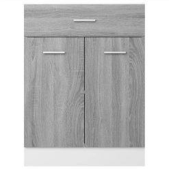 Drawer Bottom Cabinet Grey Sonoma 60x46x81.5 Cm Engineered Wood 4 Drawer Bottom Cabinet Grey Sonoma 60x46x81.5 Cm Engineered Wood -NEWTRAL Sales Shop Drawer Bottom Cabinet Grey Sonoma 60x46x81 5 cm Engineered Wood 510136 4