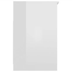 Drawer Cabinet High Gloss White 40x50x76 Cm Chipboard -NEWTRAL Sales Shop Drawer Cabinet High Gloss White 40x50x76 cm Chipboard 488488 4