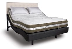 InMotion G94 Twin-Size Adjustable Bed Frame Base With Remote Control, Relieve Stress And Pain - Black