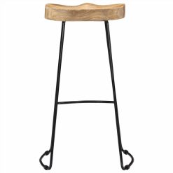 Gavin Bar Stools 2 Pcs Solid Mango Wood 3 Gavin Bar Stools 2 Pcs Solid Mango Wood -NEWTRAL Sales Shop Gavin Bar Stools 2 pcs Solid Mango Wood 450082 3