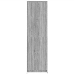 Hallway Wardrobe Grey Sonoma 55x25x189 Cm Engineered Wood -NEWTRAL Sales Shop Hallway Wardrobe Grey Sonoma 55x25x189 cm Engineered Wood 515315 5