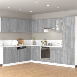 Hanging Cabinet Grey Sonoma 60x31x40 Cm Engineered Wood