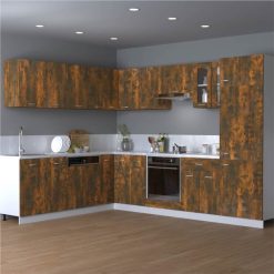 Hanging Cabinet Smoked Oak 80x31x60 Cm Engineered Wood 2 Hanging Cabinet Smoked Oak 80x31x60 Cm Engineered Wood -NEWTRAL Sales Shop Hanging Cabinet Smoked Oak 80x31x60 cm Engineered Wood 513730 2