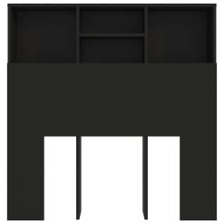 Headboard Cabinet Black 100x19x103.5 Cm 3 Headboard Cabinet Black 100x19x103.5 Cm -NEWTRAL Sales Shop Headboard Cabinet Black 100x19x103 5 cm 513686 3