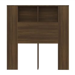 Headboard Cabinet Brown Oak 100x18.5x104.5 Cm -NEWTRAL Sales Shop Headboard Cabinet Brown Oak 100x18 5x104 5 cm 511617 3