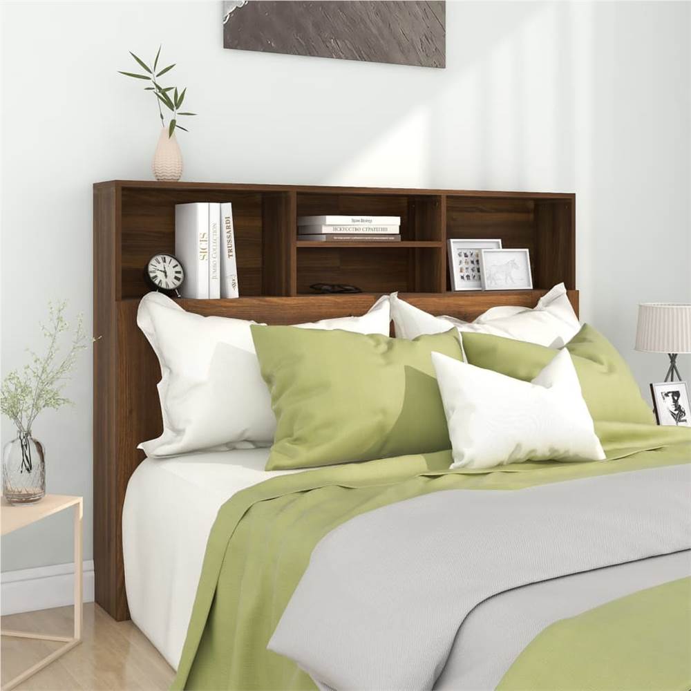 Headboard Cabinet Brown Oak 140x19x103.5 cm Headboard Cabinet Brown Oak 140x19x103.5 Cm -NEWTRAL Sales Shop Headboard Cabinet Brown Oak 140x19x103 5 cm 511755 0