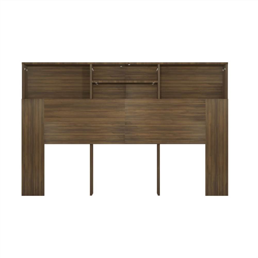 Headboard Cabinet Brown Oak 160x19x103.5 cm Headboard Cabinet Brown Oak 160x19x103.5 Cm -NEWTRAL Sales Shop Headboard Cabinet Brown Oak 160x19x103 5 cm 509352 4