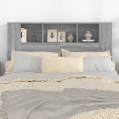 Headboard Cabinet Grey Sonoma 140x18.5x104.5 Cm -NEWTRAL Sales Shop Headboard Cabinet Grey Sonoma 140x18 5x104 5 cm 513691 4