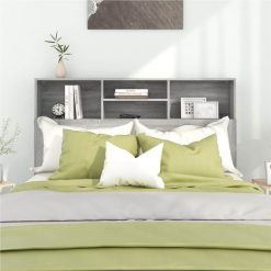 Headboard Cabinet Grey Sonoma 140x19x103.5 Cm -NEWTRAL Sales Shop Headboard Cabinet Grey Sonoma 140x19x103 5 cm 510693 2