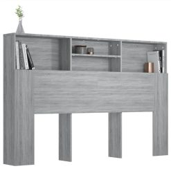 Headboard Cabinet Grey Sonoma 160x19x103.5 Cm -NEWTRAL Sales Shop Headboard Cabinet Grey Sonoma 160x19x103 5 cm 510006 3