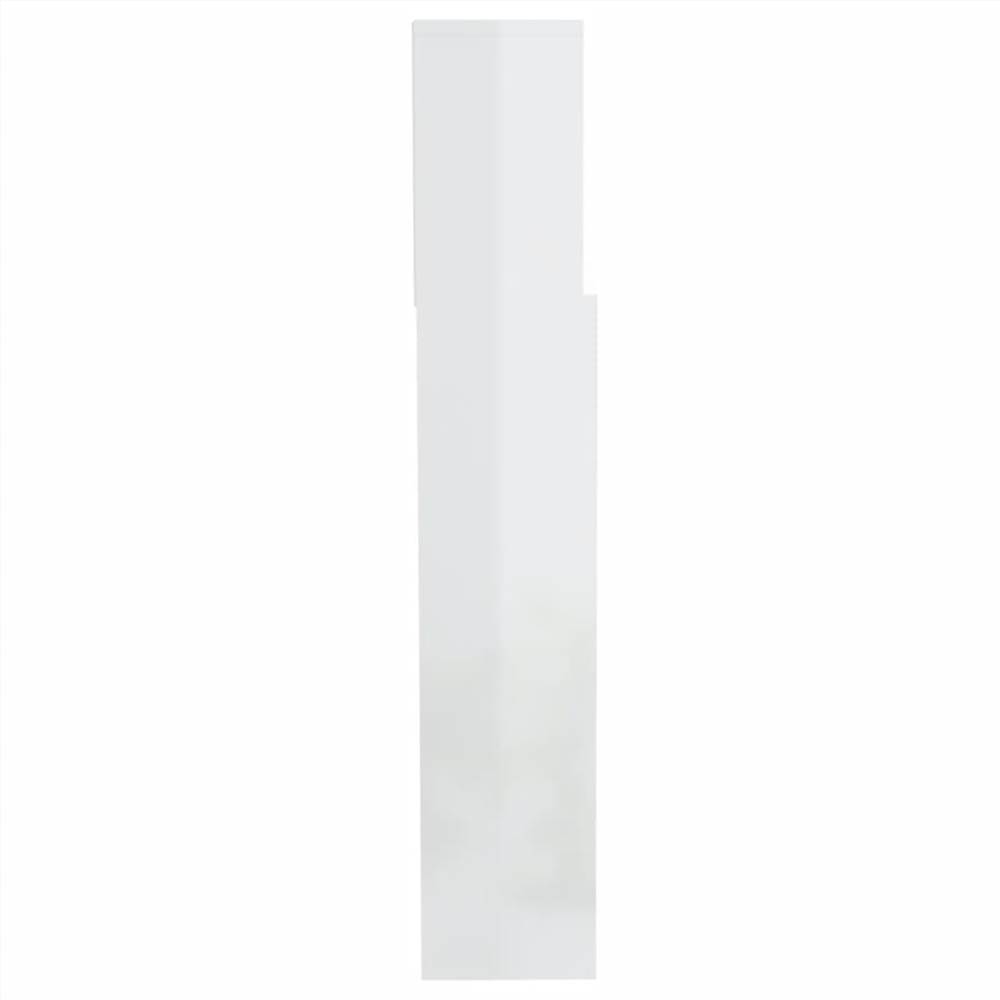 Headboard Cabinet High Gloss White 200x19x103.5 cm Headboard Cabinet High Gloss White 200x19x103.5 Cm -NEWTRAL Sales Shop Headboard Cabinet High Gloss White 200x19x103 5 cm 511167 3