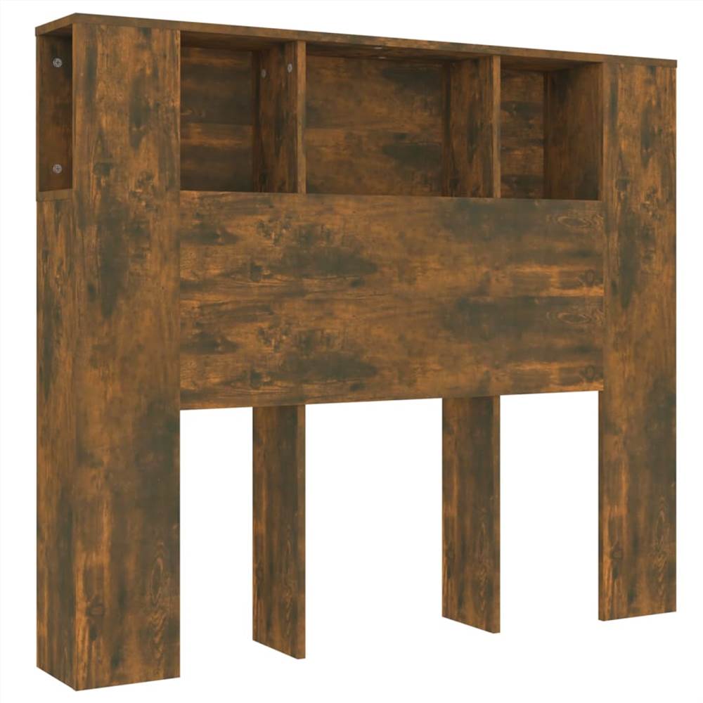 Headboard Cabinet Smoked Oak 120x18.5x104.5 cm Headboard Cabinet Smoked Oak 120x18.5x104.5 Cm -NEWTRAL Sales Shop Headboard Cabinet Smoked Oak 120x18 5x104 5 cm 513432 1