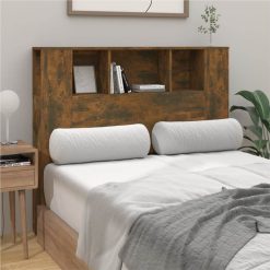 Headboard Cabinet Smoked Oak 120x18.5x104.5 Cm 2 Headboard Cabinet Smoked Oak 120x18.5x104.5 Cm -NEWTRAL Sales Shop Headboard Cabinet Smoked Oak 120x18 5x104 5 cm 513432 2