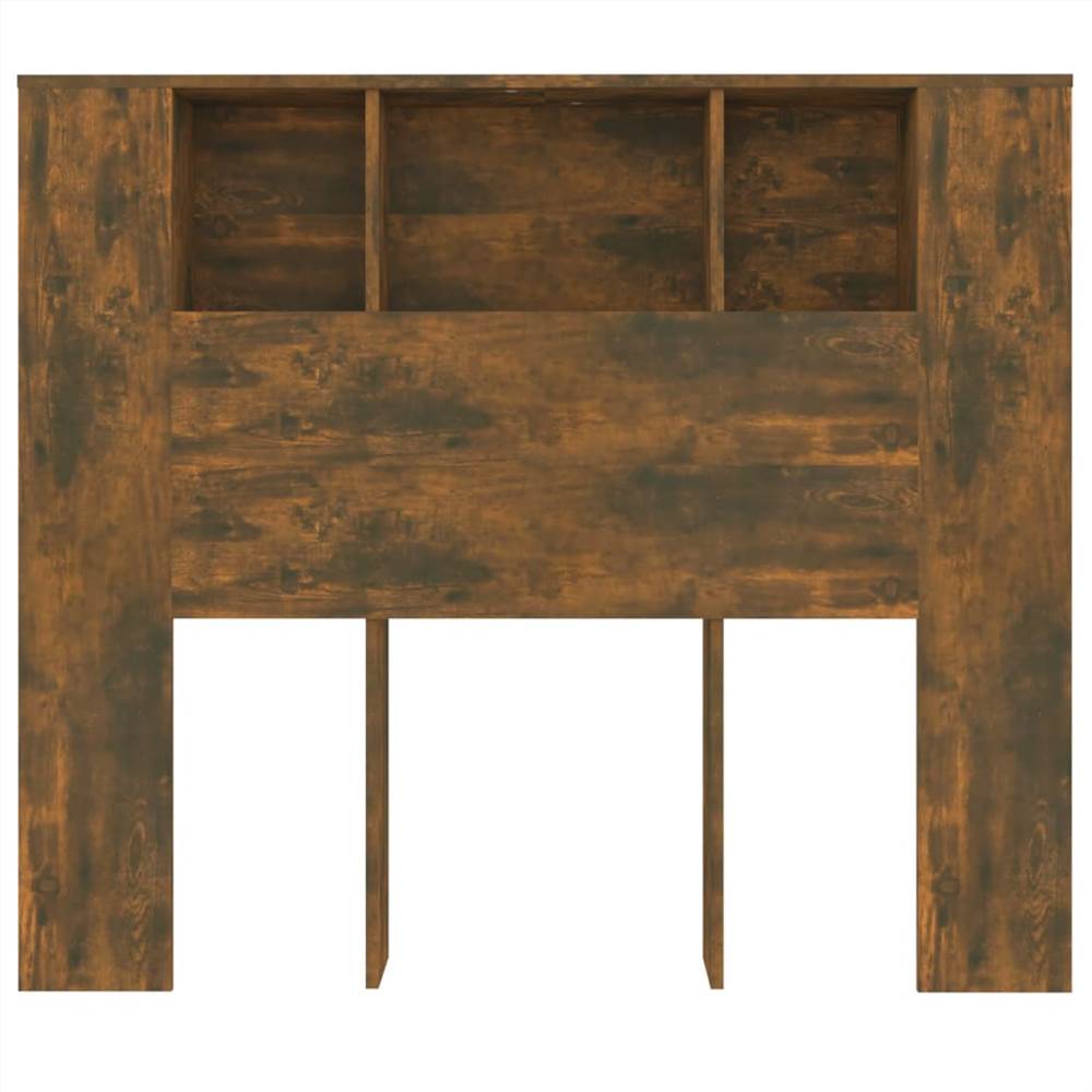 Headboard Cabinet Smoked Oak 120x18.5x104.5 cm Headboard Cabinet Smoked Oak 120x18.5x104.5 Cm -NEWTRAL Sales Shop Headboard Cabinet Smoked Oak 120x18 5x104 5 cm 513432 3