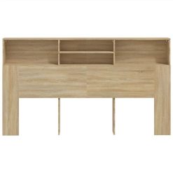 Headboard Cabinet Sonoma Oak 180x19x103.5 Cm -NEWTRAL Sales Shop Headboard Cabinet Sonoma Oak 180x19x103 5 cm 510046 2