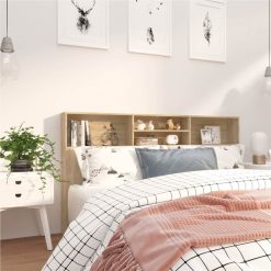 Headboard Cabinet Sonoma Oak 180x19x103.5 Cm -NEWTRAL Sales Shop Headboard Cabinet Sonoma Oak 180x19x103 5 cm 510046 5