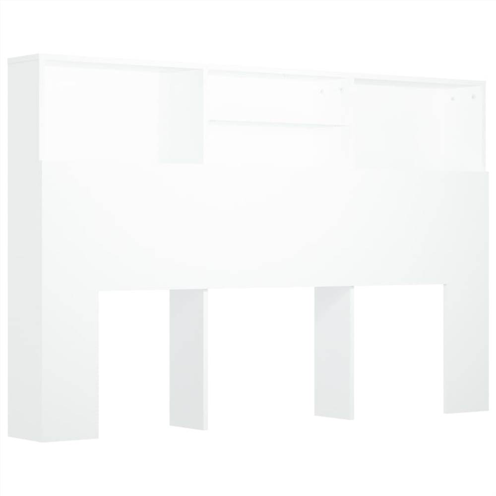 Headboard Cabinet White 160x19x103.5 cm Headboard Cabinet White 160x19x103.5 Cm -NEWTRAL Sales Shop Headboard Cabinet White 160x19x103 5 cm 510701 1