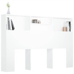 Headboard Cabinet White 160x19x103.5 Cm 3 Headboard Cabinet White 160x19x103.5 Cm -NEWTRAL Sales Shop Headboard Cabinet White 160x19x103 5 cm 510701 3