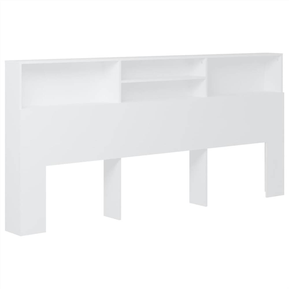 Headboard Cabinet White 220x19x103.5 cm Headboard Cabinet White 220x19x103.5 Cm -NEWTRAL Sales Shop Headboard Cabinet White 220x19x103 5 cm 512994 1