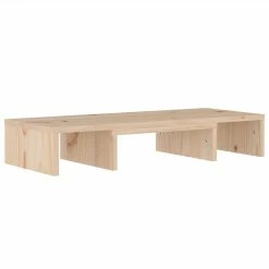 Monitor Stand 60x24x10.5 Cm Solid Wood Pine 8 Monitor Stand 60x24x10.5 Cm Solid Wood Pine -NEWTRAL Sales Shop Monitor Stand 60x24x10 5 cm Solid Wood Pine 512697 2