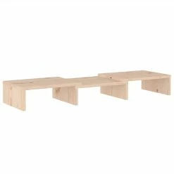 Monitor Stand 60x24x10.5 Cm Solid Wood Pine 9 Monitor Stand 60x24x10.5 Cm Solid Wood Pine -NEWTRAL Sales Shop Monitor Stand 60x24x10 5 cm Solid Wood Pine 512697 3
