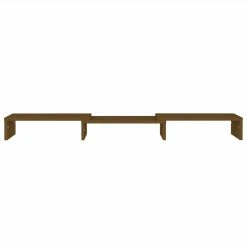 Monitor Stand Honey Brown 80x24x10.5 Cm Solid Wood Pine 10 Monitor Stand Honey Brown 80x24x10.5 Cm Solid Wood Pine -NEWTRAL Sales Shop Monitor Stand Honey Brown 80x24x10 5 cm Solid Wood Pine 512766 4