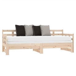 Pull-out Day Bed Solid Wood Pine 2x(80x200) Cm 3 Pull-out Day Bed Solid Wood Pine 2x(80x200) Cm -NEWTRAL Sales Shop Pull out Day Bed Solid Wood Pine 2x 80x200 cm 517456 3