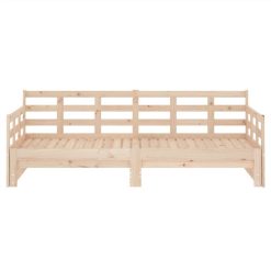 Pull-out Day Bed Solid Wood Pine 2x(80x200) Cm 5 Pull-out Day Bed Solid Wood Pine 2x(80x200) Cm -NEWTRAL Sales Shop Pull out Day Bed Solid Wood Pine 2x 80x200 cm 517456 5