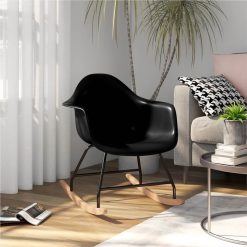 Rocking Chair Black PP