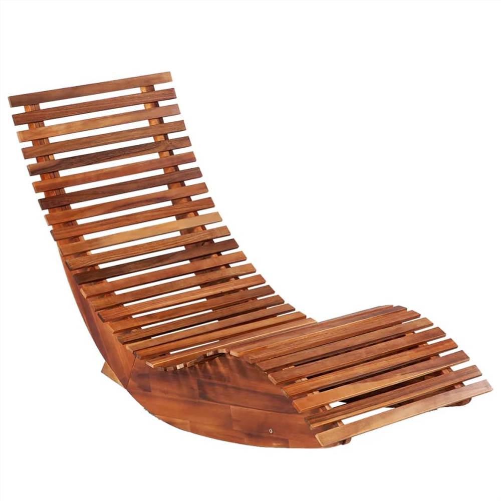 Rocking Sun Loungers 2 pcs Acacia Wood Rocking Sun Loungers 2 Pcs Acacia Wood -NEWTRAL Sales Shop Rocking Sun Loungers 2 pcs Acacia Wood 443157 1