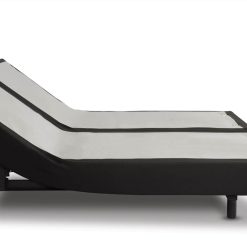 InMotion S86 Queen-Size Adjustable Split Bed Frame Base With Remote Control, Relieve Stress And Pain - Black -NEWTRAL Sales Shop S86 InMotion Silver Power Base Split Queen Bed Frame Base 30x80x6 463922 1