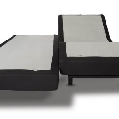 InMotion S86 Queen-Size Adjustable Split Bed Frame Base With Remote Control, Relieve Stress And Pain - Black -NEWTRAL Sales Shop S86 InMotion Silver Power Base Split Queen Bed Frame Base 30x80x6 463922 3