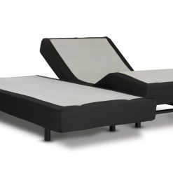 InMotion S86 Queen-Size Adjustable Split Bed Frame Base With Remote Control, Relieve Stress And Pain - Black -NEWTRAL Sales Shop S86 InMotion Silver Power Base Split Queen Bed Frame Base 30x80x6 463922 6