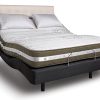 InMotion S86 Twin-Size Adjustable Bed Frame Base With Remote Control, Relieve Stress And Pain - Black