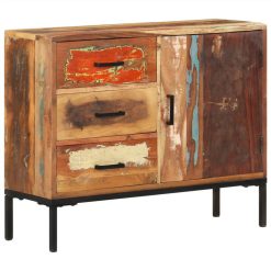 Sideboard 88x30x73 Cm Solid Reclaimed Wood