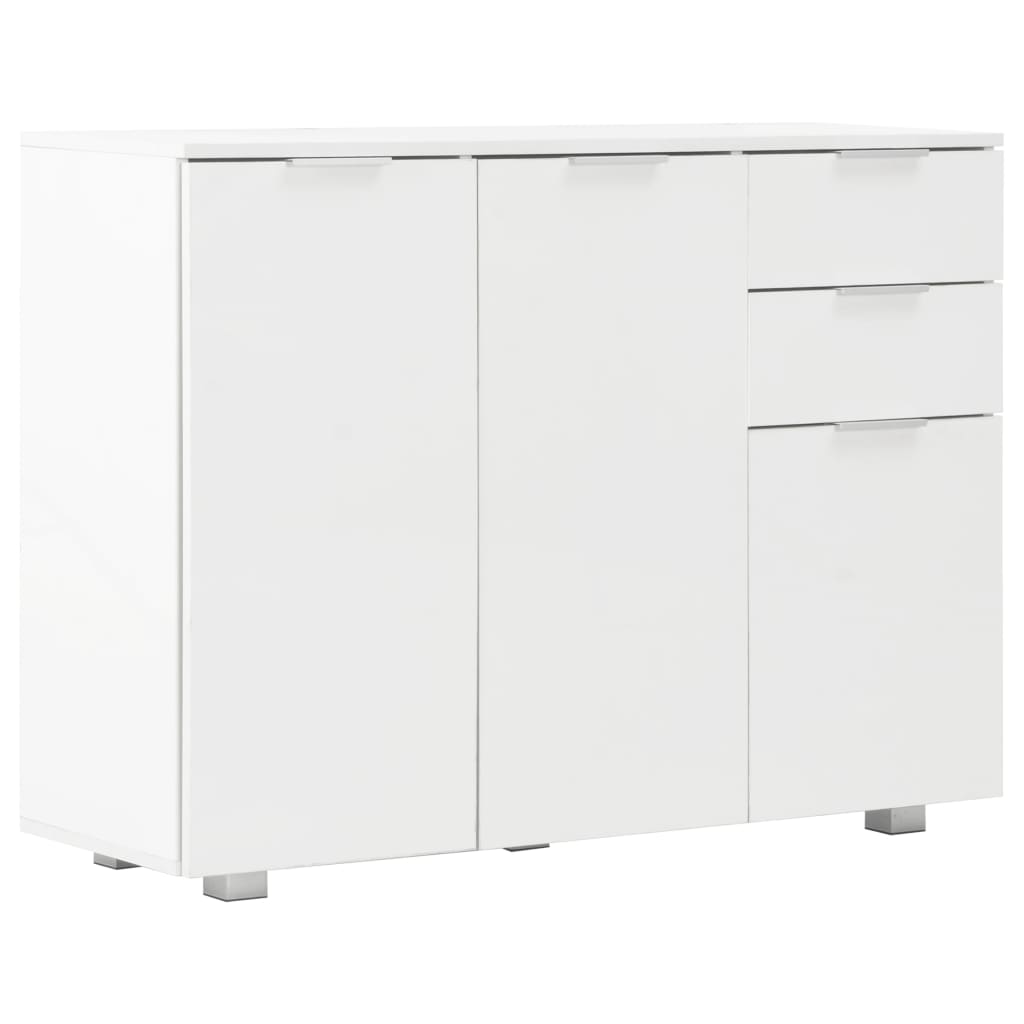 Sideboard High Gloss White 107x35x76 cm Sideboard High Gloss White 107x35x76 Cm -NEWTRAL Sales Shop Sideboard High Gloss White 107x35x76 cm 433471 1
