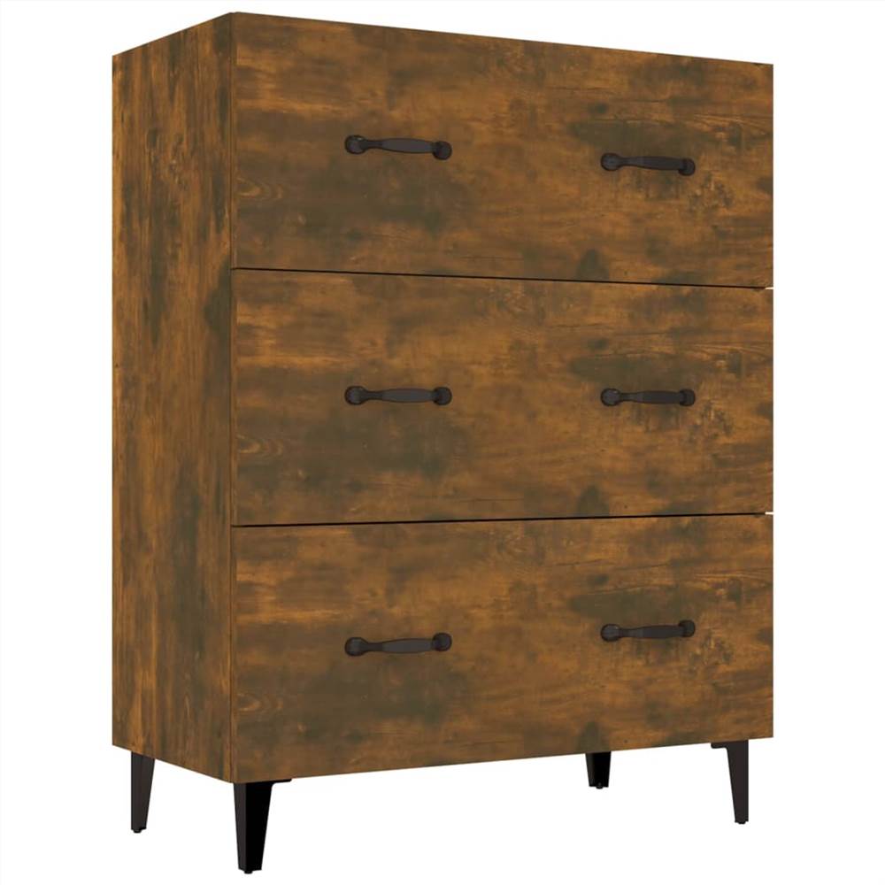 Sideboard Smoked Oak 69.5x34x90 cm Engineered Wood Sideboard Smoked Oak 69.5x34x90 Cm Engineered Wood -NEWTRAL Sales Shop Sideboard Smoked Oak 69 5x34x90 cm Engineered Wood 513576 1