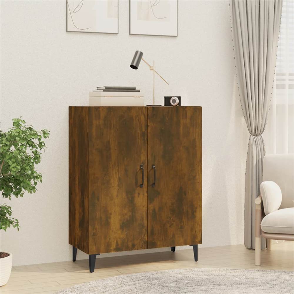 Sideboard Smoked Oak 70x34x90 cm Engineered Wood Sideboard Smoked Oak 70x34x90 Cm Engineered Wood -NEWTRAL Sales Shop Sideboard Smoked Oak 70x34x90 cm Engineered Wood 513615 0