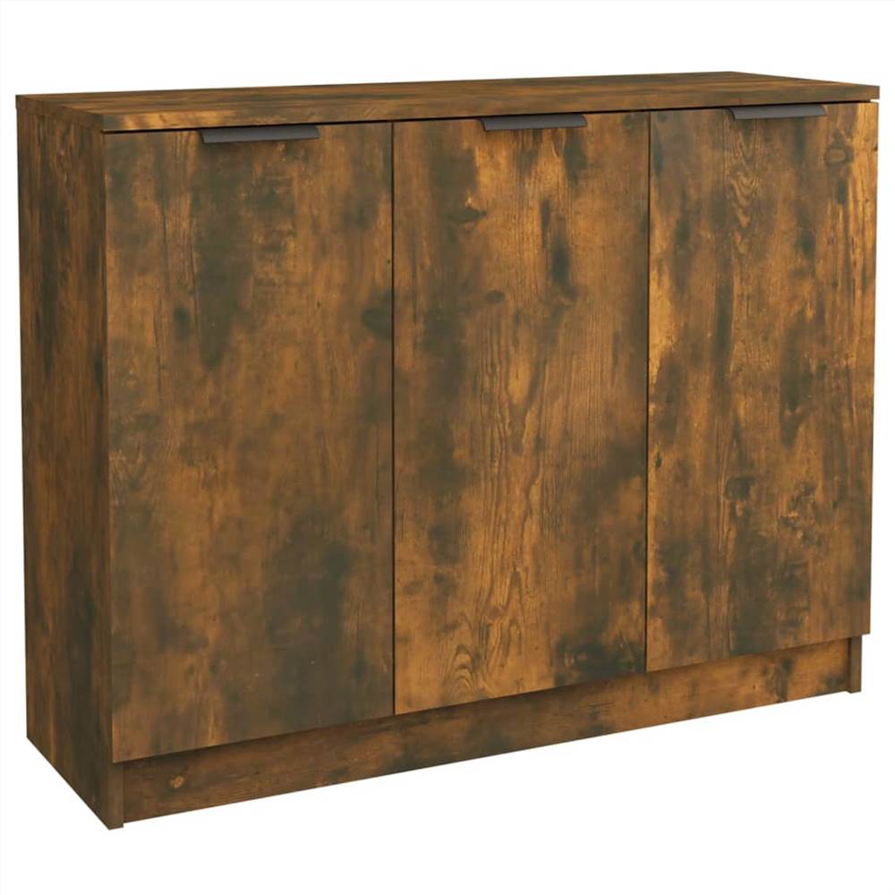 Sideboard Smoked Oak 90.5x30x70 cm Engineered Wood Sideboard Smoked Oak 90.5x30x70 Cm Engineered Wood -NEWTRAL Sales Shop Sideboard Smoked Oak 90 5x30x70 cm Engineered Wood 510001 1