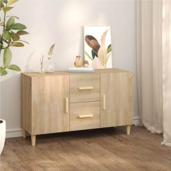 Sideboard Sonoma Oak 100x36x60 Cm Engineered Wood