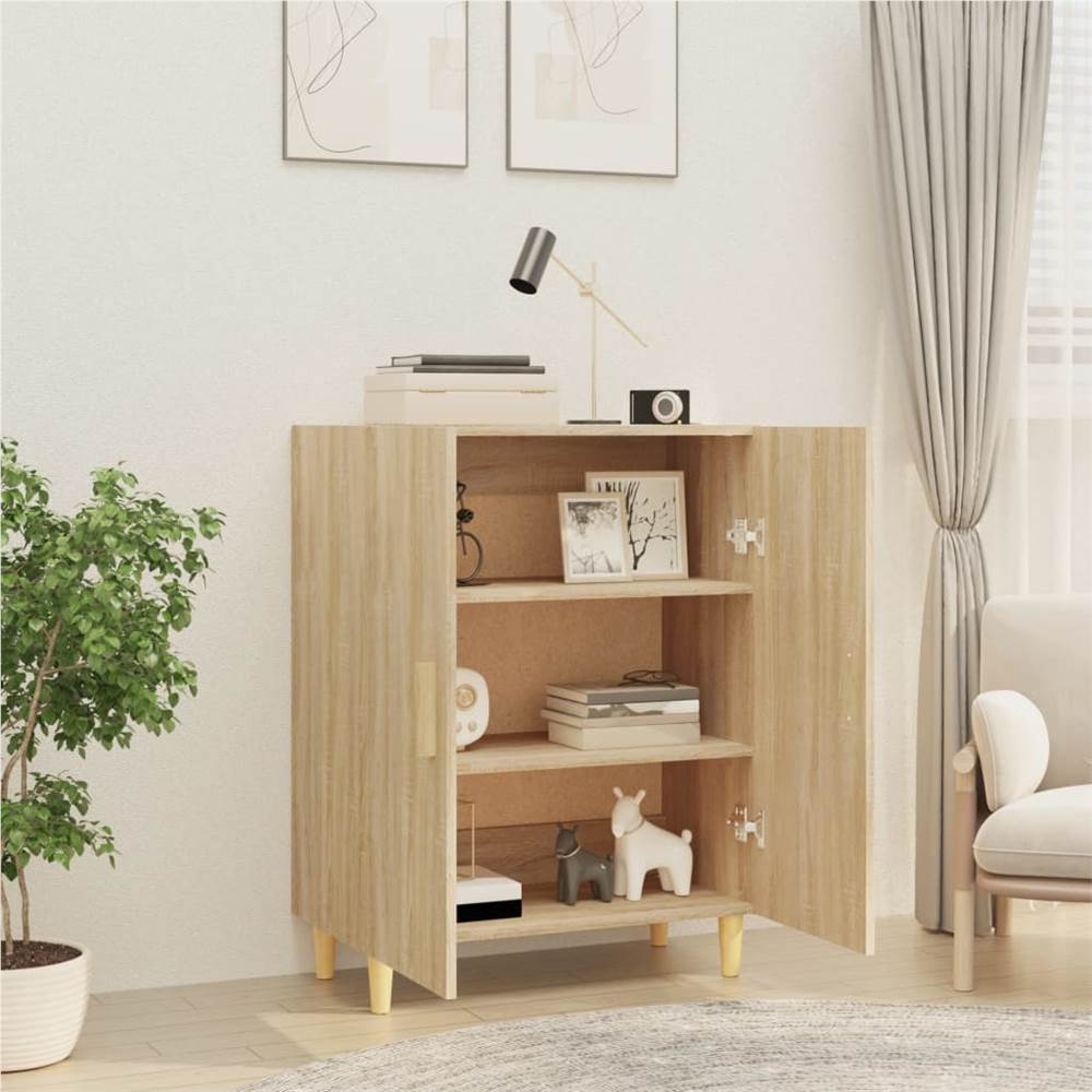 Sideboard Sonoma Oak 70x34x90 cm Engineered Wood Sideboard Sonoma Oak 70x34x90 Cm Engineered Wood -NEWTRAL Sales Shop Sideboard Sonoma Oak 70x34x90 cm Engineered Wood 513605 5