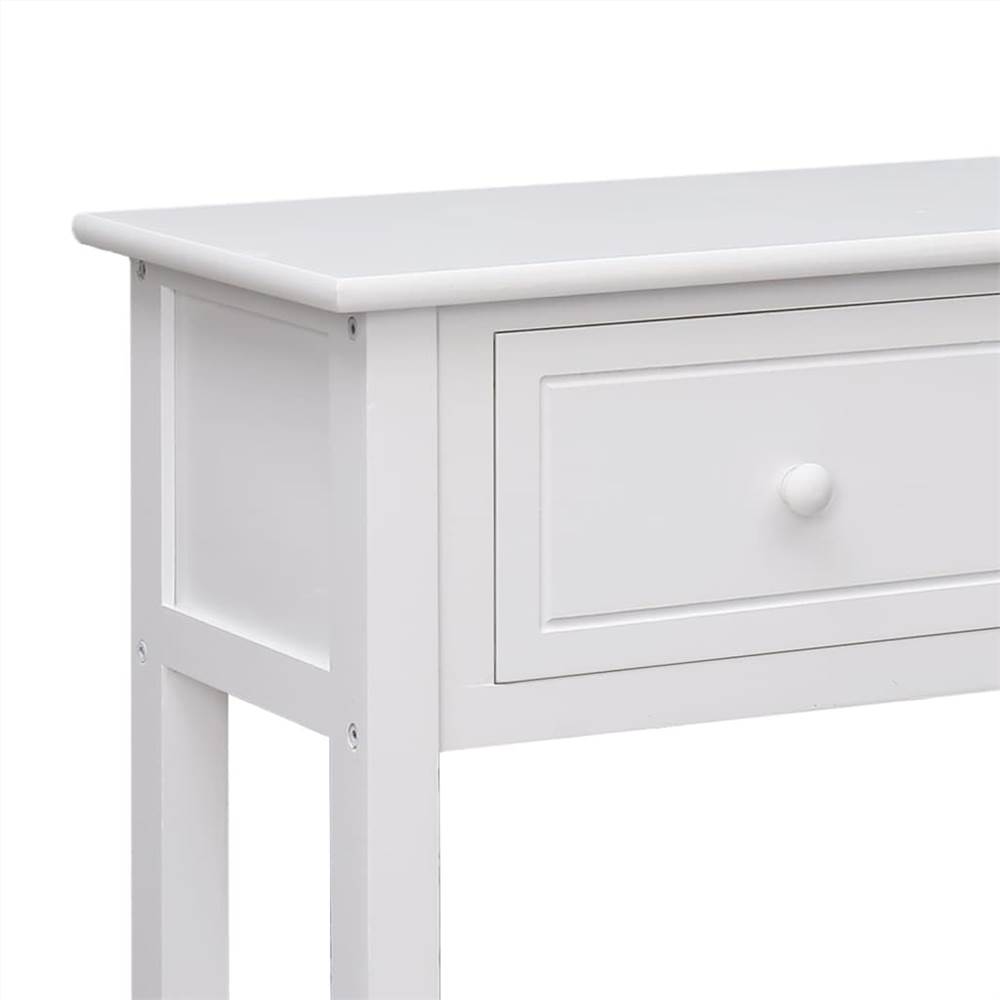 Sideboard White 108x30x76 cm Solid Wood Paulownia Sideboard White 108x30x76 Cm Solid Wood Paulownia -NEWTRAL Sales Shop Sideboard White 108x30x76 cm Solid Wood Paulownia 511895 5