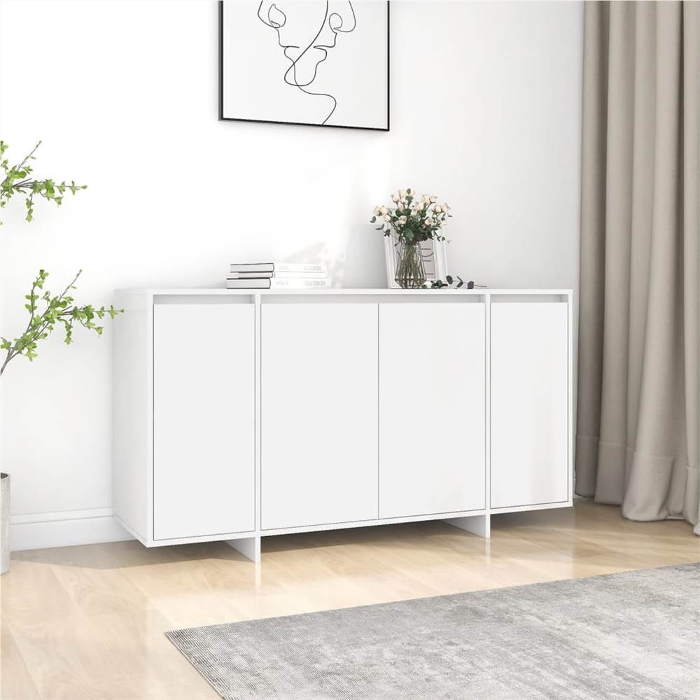 Sideboard White 135x41x75 cm Chipboard Sideboard White 135x41x75 Cm Chipboard -NEWTRAL Sales Shop Sideboard White 135x41x75 cm Chipboard 502533 0
