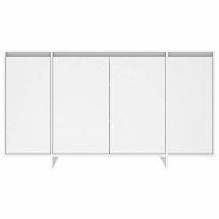 Sideboard White 135x41x75 Cm Chipboard 4 Sideboard White 135x41x75 Cm Chipboard -NEWTRAL Sales Shop Sideboard White 135x41x75 cm Chipboard 502533 4