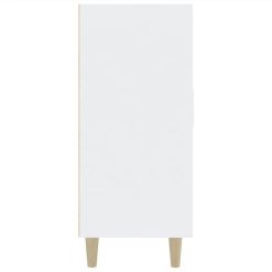 Sideboard White 90x34x80 Cm Engineered Wood 4 Sideboard White 90x34x80 Cm Engineered Wood -NEWTRAL Sales Shop Sideboard White 90x34x80 cm Engineered Wood 516053 4