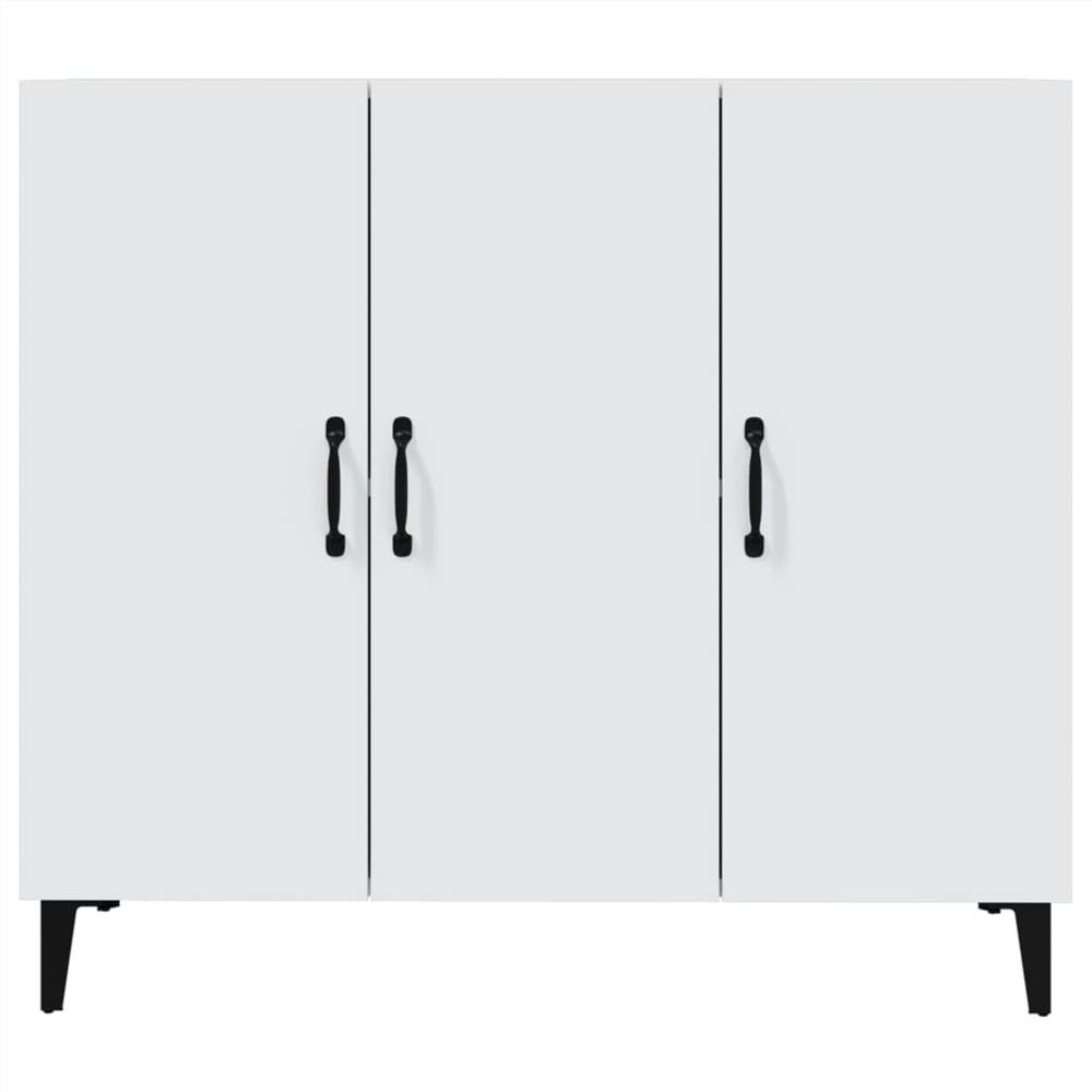 Sideboard White 90x34x80 cm Engineered Wood Sideboard White 90x34x80 Cm Engineered Wood -NEWTRAL Sales Shop Sideboard White 90x34x80 cm Engineered Wood 516054 4