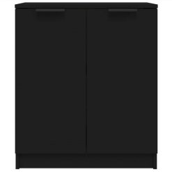 Sideboards 2 Pcs Black 60x30x70 Cm Engineered Wood -NEWTRAL Sales Shop Sideboards 2 pcs Black 60x30x70 cm Engineered Wood 514900 3