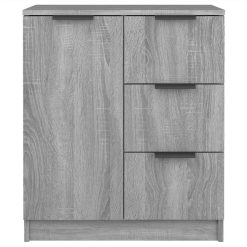 Sideboards 2 Pcs Grey Sonoma 60x30x70 Cm Engineered Wood 5 Sideboards 2 Pcs Grey Sonoma 60x30x70 Cm Engineered Wood -NEWTRAL Sales Shop Sideboards 2 pcs Grey Sonoma 60x30x70 cm Engineered Wood 515675 5